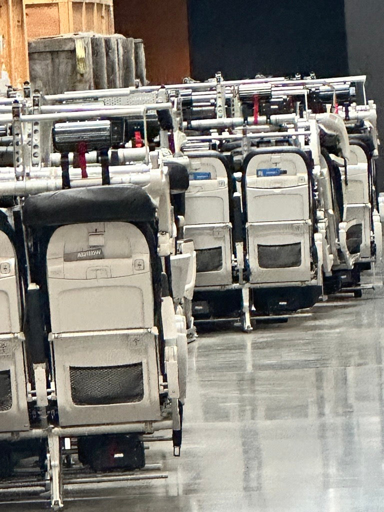 AA Row of 3 seats- Pre-orders