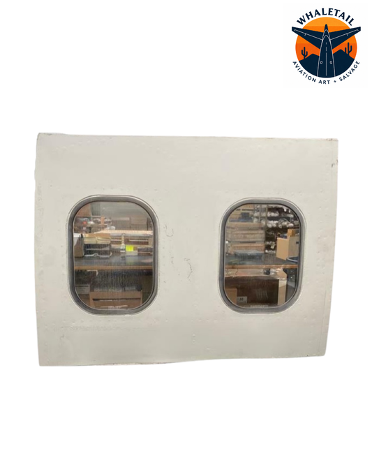 Boeing 747 Aircraft 2-Window Fuselage Cut