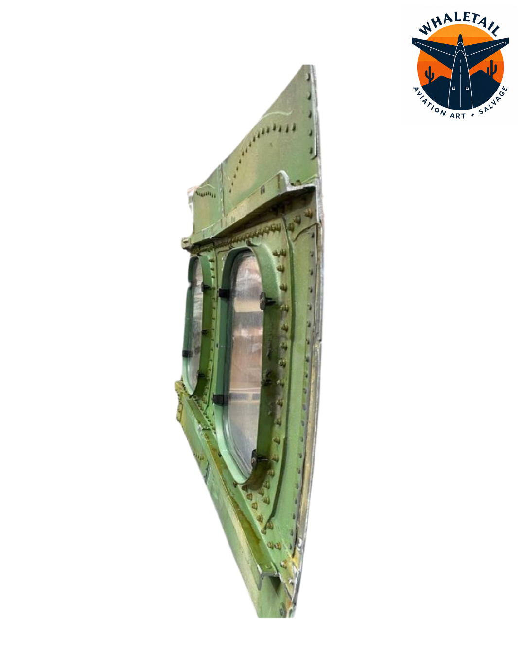 Boeing 747 Aircraft 2-Window Fuselage Cut