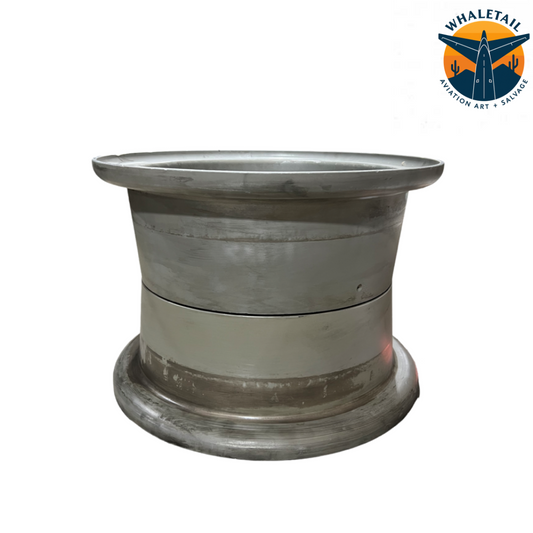 Authentic A300 NLG Aircraft Wheel Hub Coffee Table