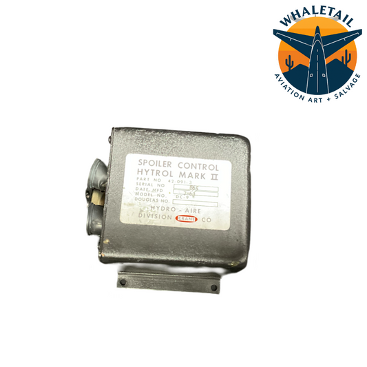 DC-9 Spoiler Control HYTROL MARK II