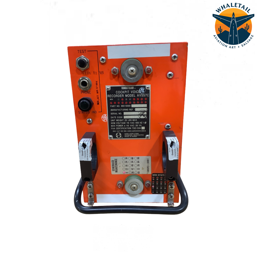 Cockpit Voice Recorder Model AV557C
