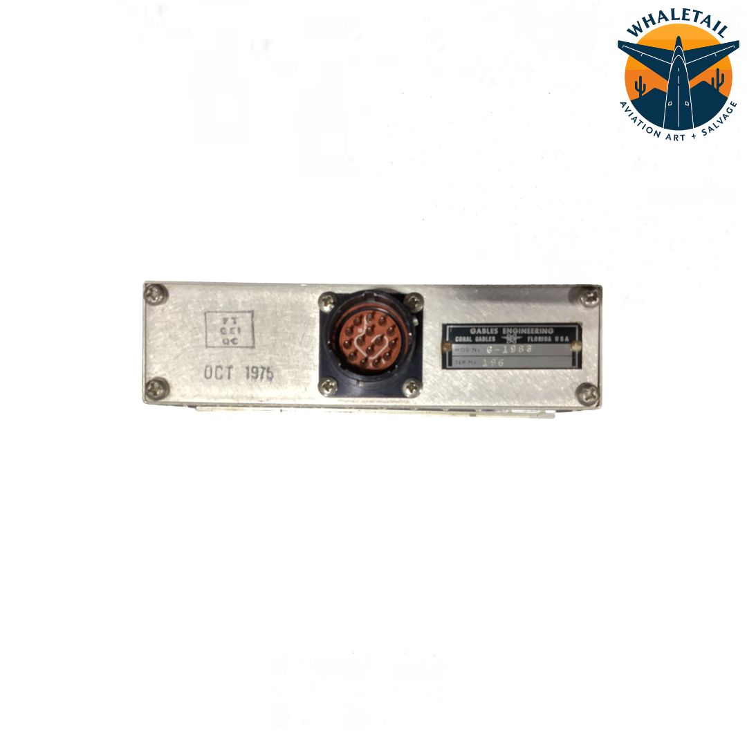 SELCAL VHF Selector Panel