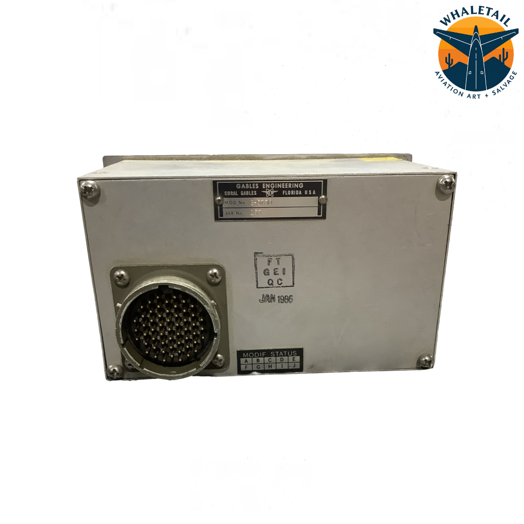 CADC FD CMD VERT GYRO Control Panel