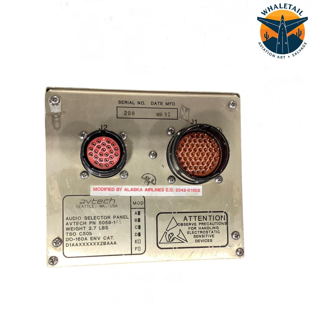 Aircraft Audio Control Panel