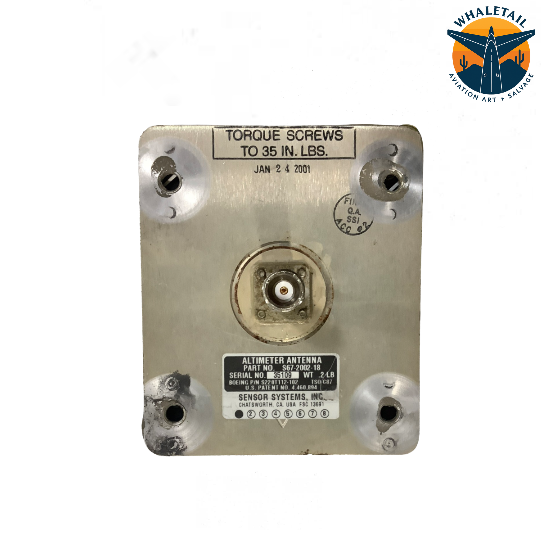 Aircraft Altimeter Antenna