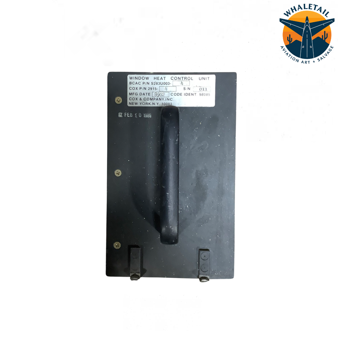 747 Window Heat Control Unit – Whaletail Sales