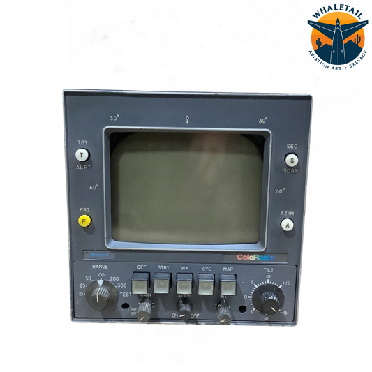 Retired Aircraft Honeywell ColorRadar Display