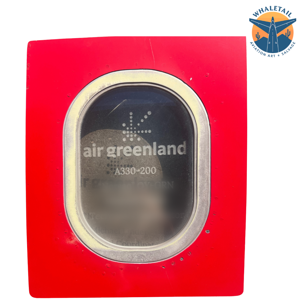 Boeing 747-400 Single Window Cut – Authentic "Queen of the Skies" Window
