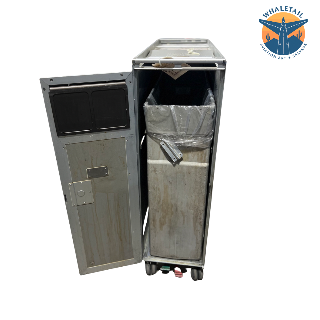 Galley Waste Cart with Bin (Full Size)