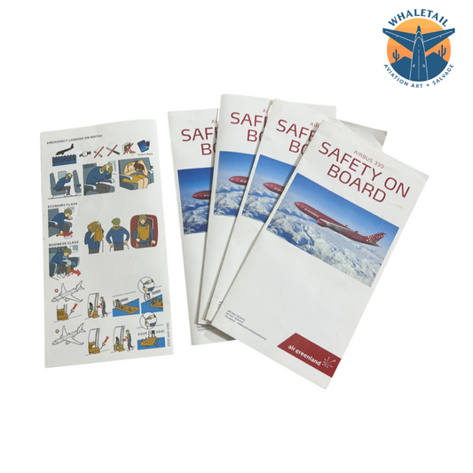 Air Greenland A330 Safety Cards