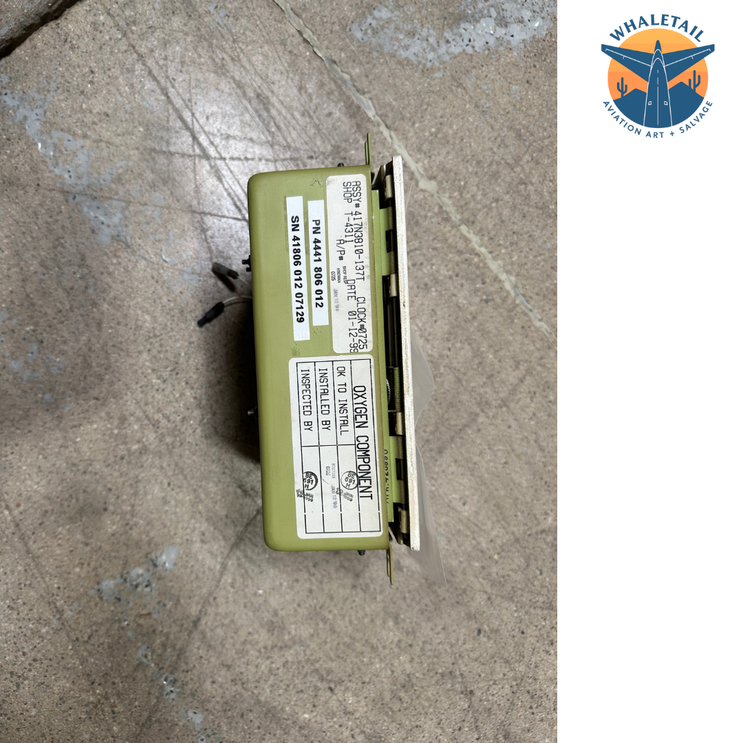 Passenger Oxygen Component Box