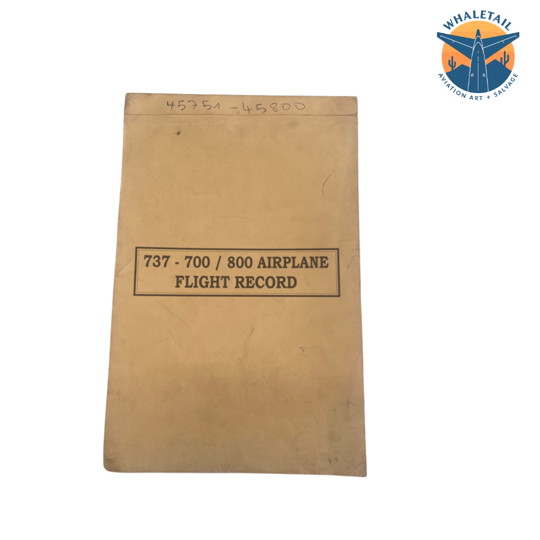 737-700/800 Airplane flight record