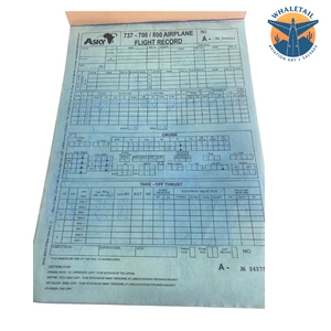 737-700/800 Airplane flight record