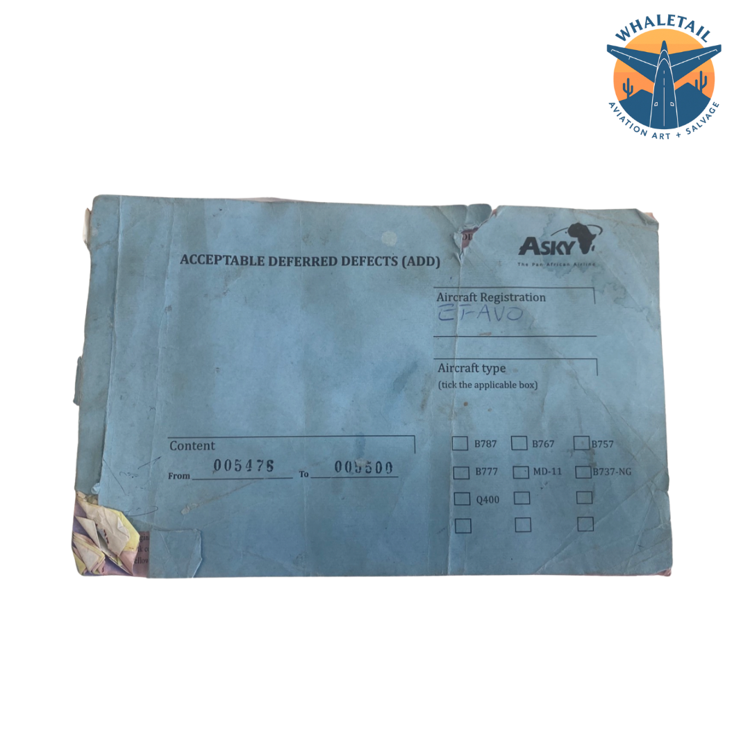 Asky ADD Flight Book