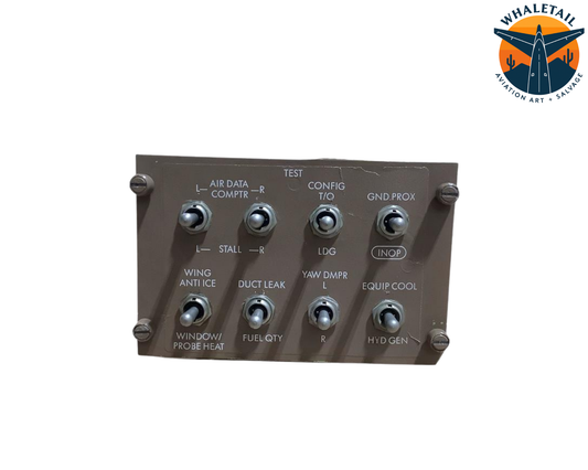 767 Squib Test Panel from Flight Deck