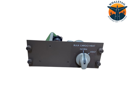 767 Bulk Cargo Heat Panel from Flight Deck