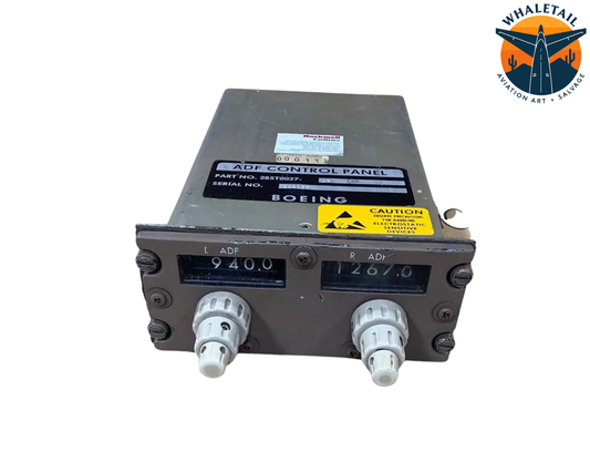 767 ADF Control Panel from Flight Deck