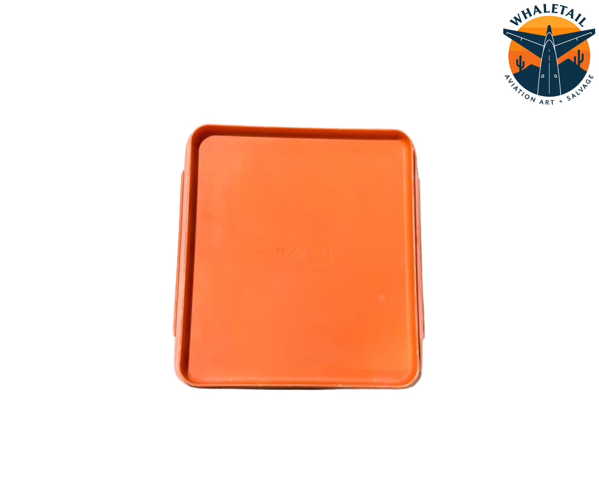 Orange Tray for Galley Cart