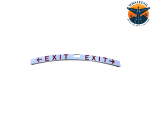 CRJ Exit Sign