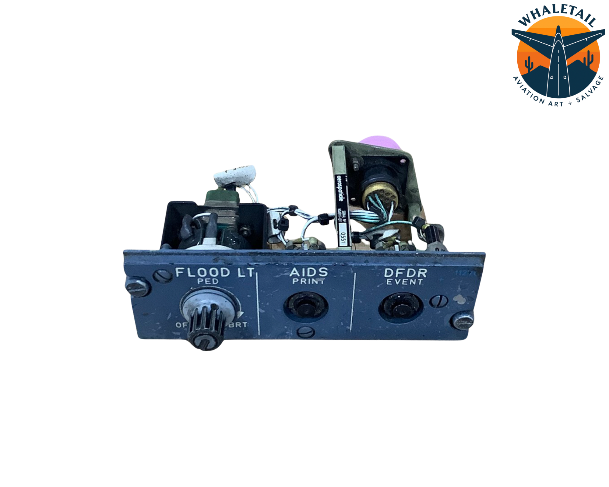 A320 Flood Panel from Flight Deck