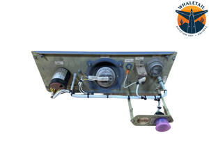 A320 Audio Switch Panel from Flight Deck including light