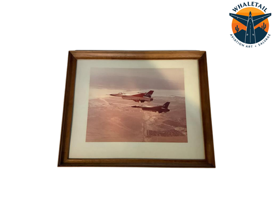 Rare Vintage Photo of U.S. Air Force F-16