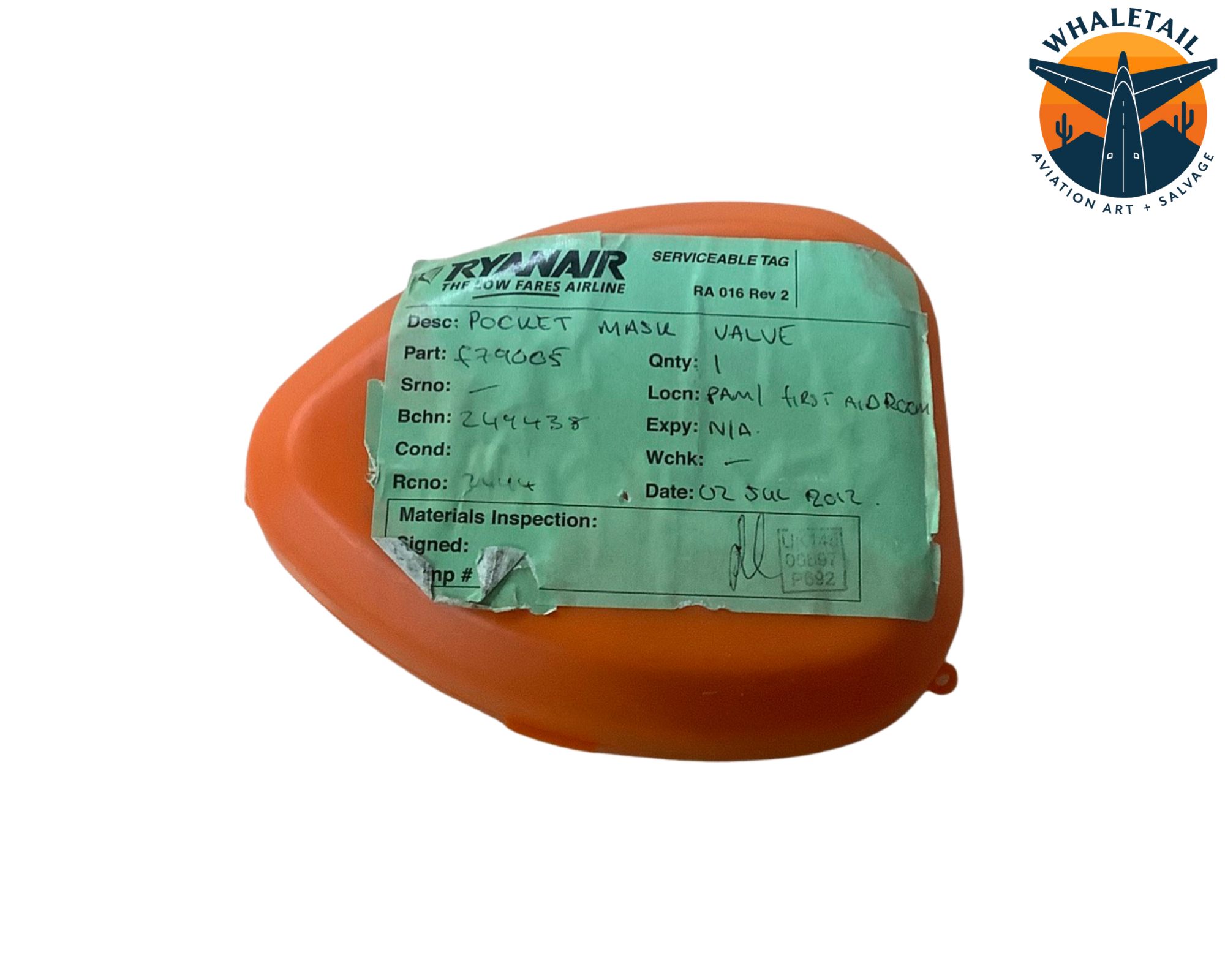 737-800 Pocket Valve Mask