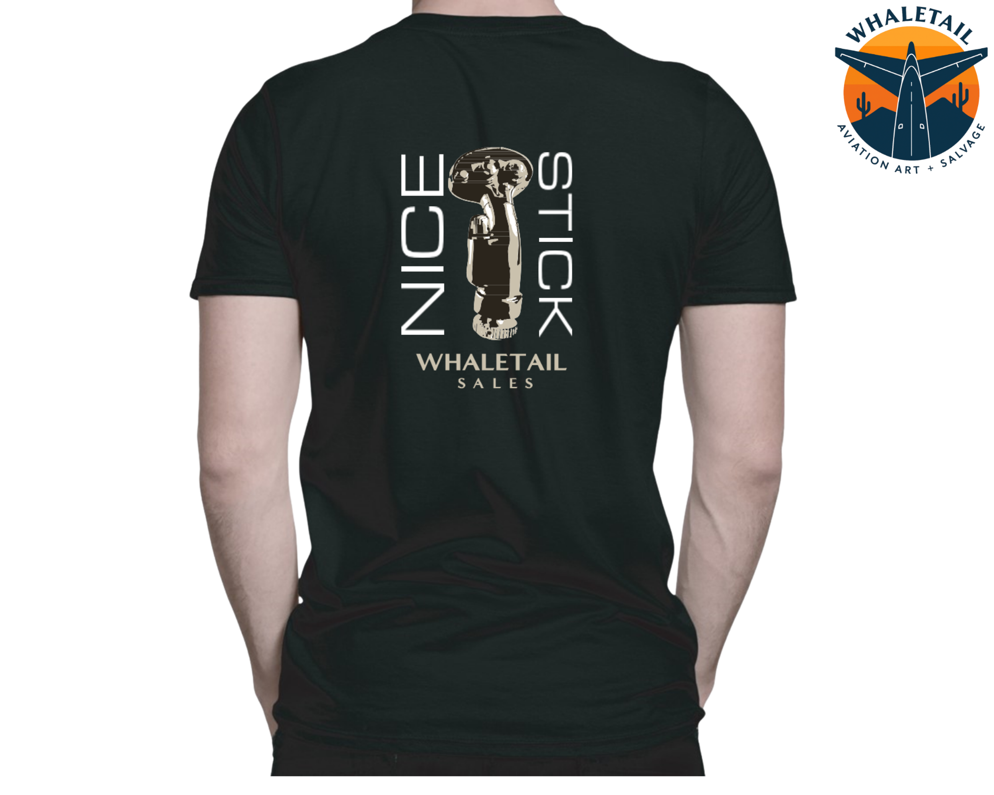 Nice Stick Whale-Tail Sales T-Shirt