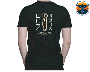 Nice Stick Whale-Tail Sales T-Shirt