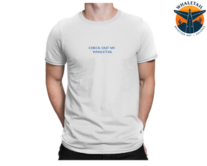 Check Out My Whale-Tail Airplane T-Shirt