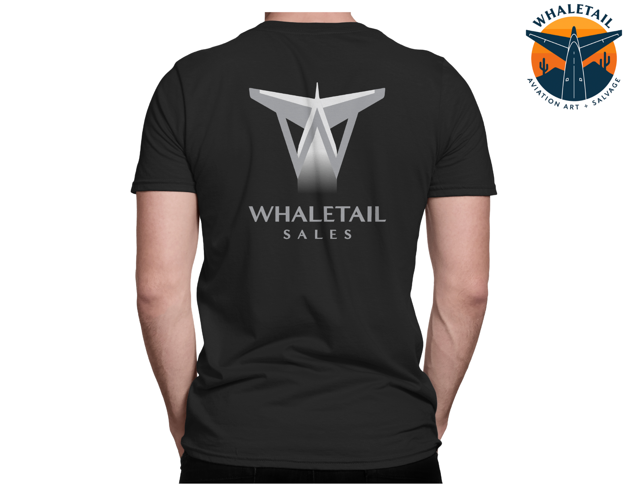 Check Out My Whale-Tail Airplane T-Shirt
