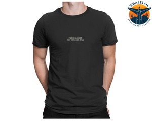Check Out My Whale-Tail Airplane T-Shirt