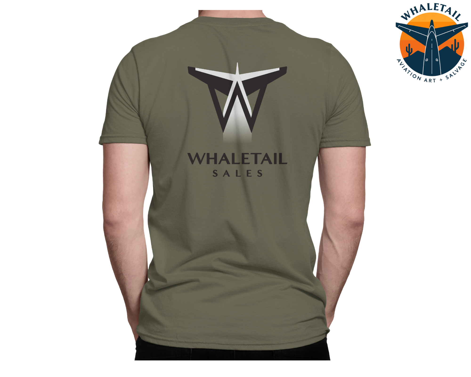 Check Out My Whale-Tail Airplane T-Shirt