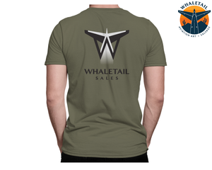 Check Out My Whale-Tail Airplane T-Shirt