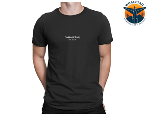 Striped Whale-Tail Sales T-Shirt