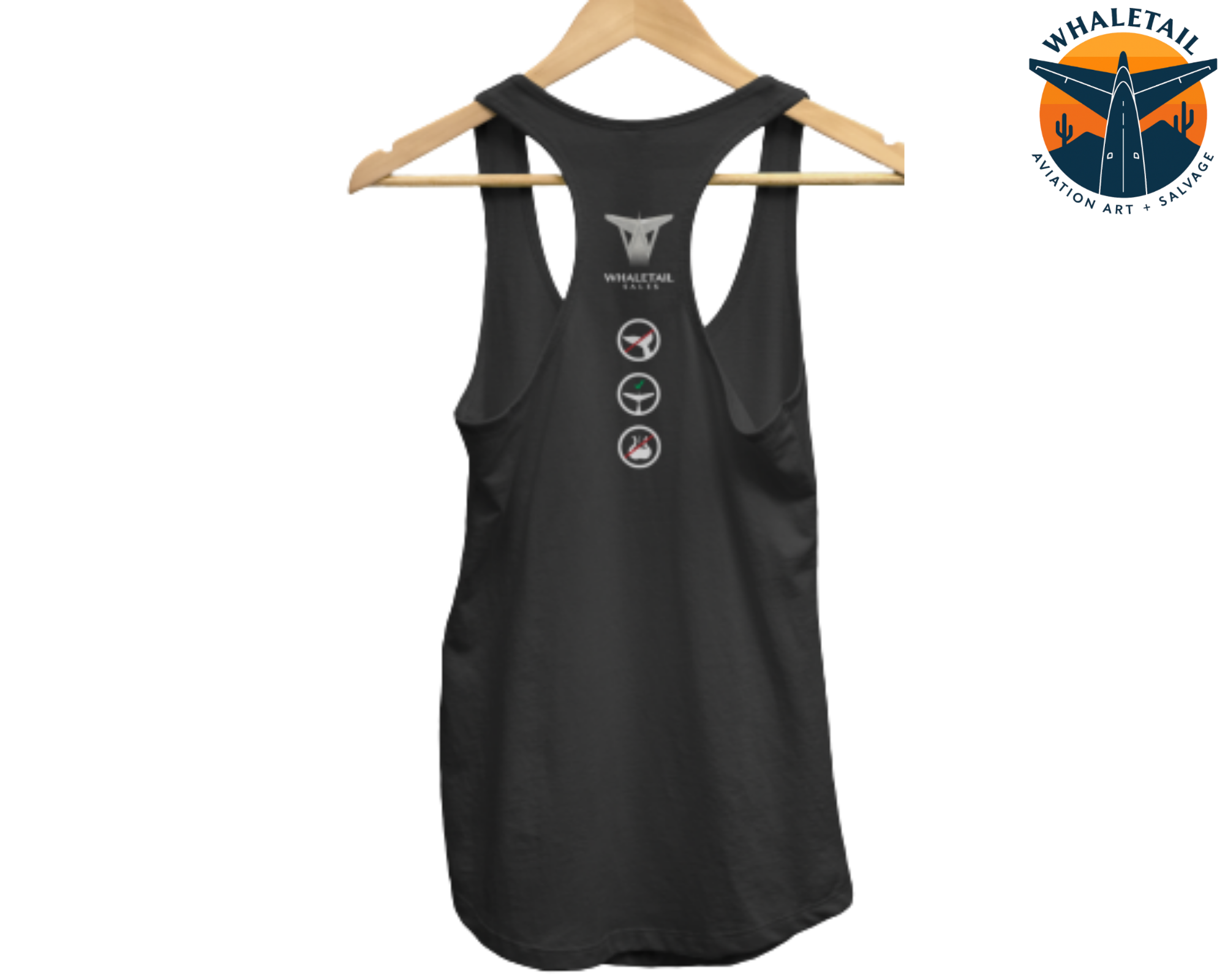 Check Out My Whaletail Women’s Tank Top