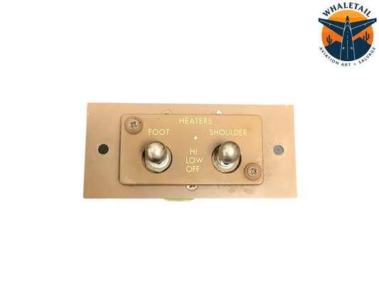 767 Heater Control Panel from Flight Deck