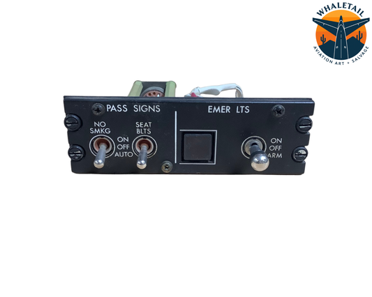 CRJ-200 Emer. & Pass. Signs Panel