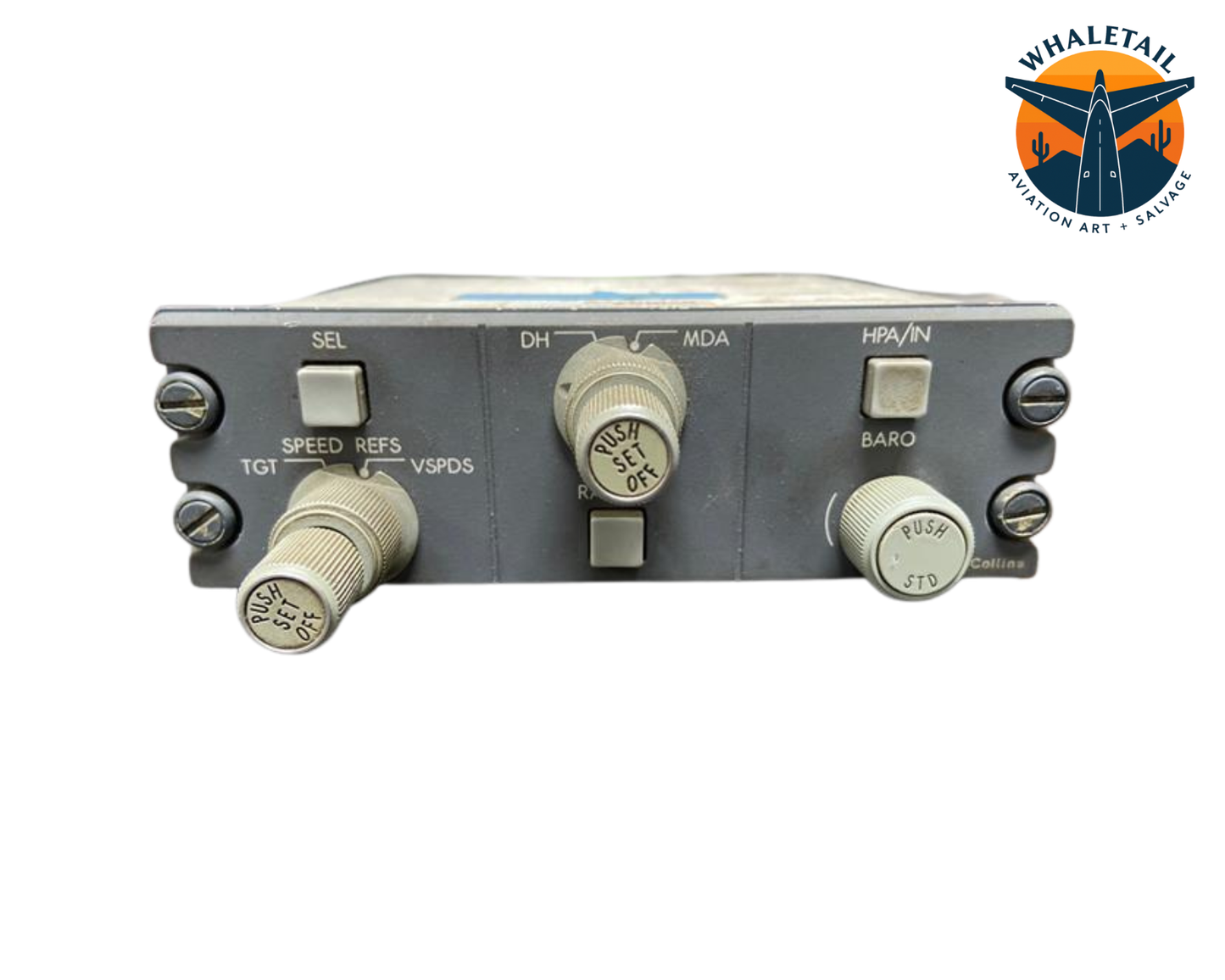 Original Bombardier CRJ-200 Air Data Reference Panel out of the Flight Deck