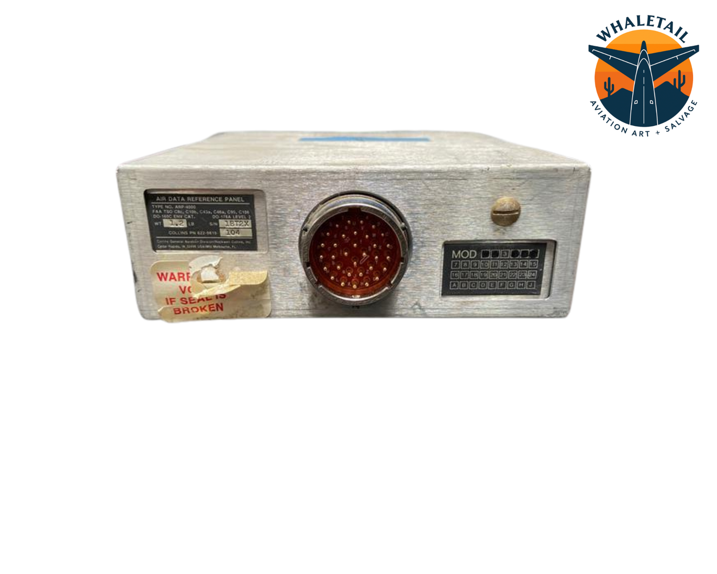 Original Bombardier CRJ-200 Air Data Reference Panel out of the Flight Deck