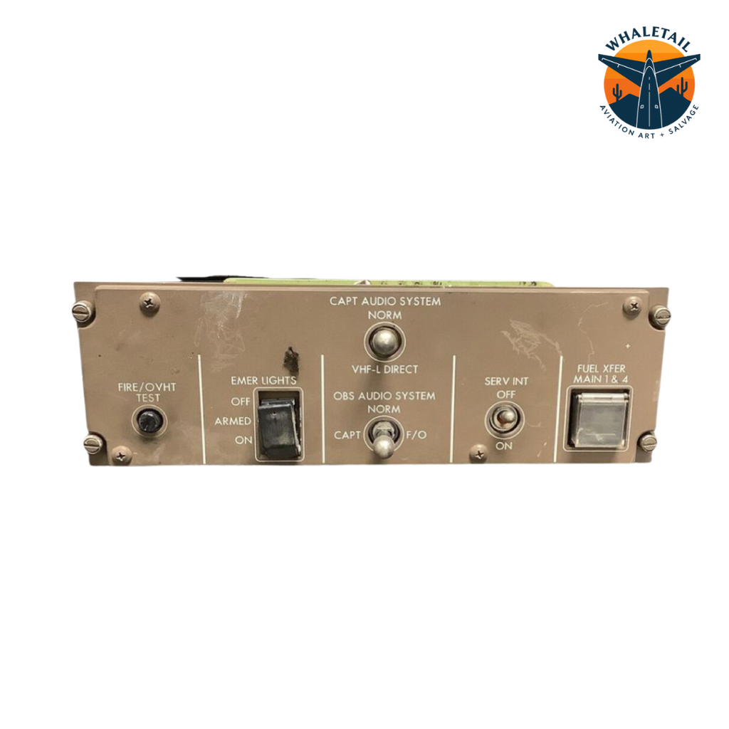 747-400 Module, Misc Switch from Flight Deck With Extra Capt Audio