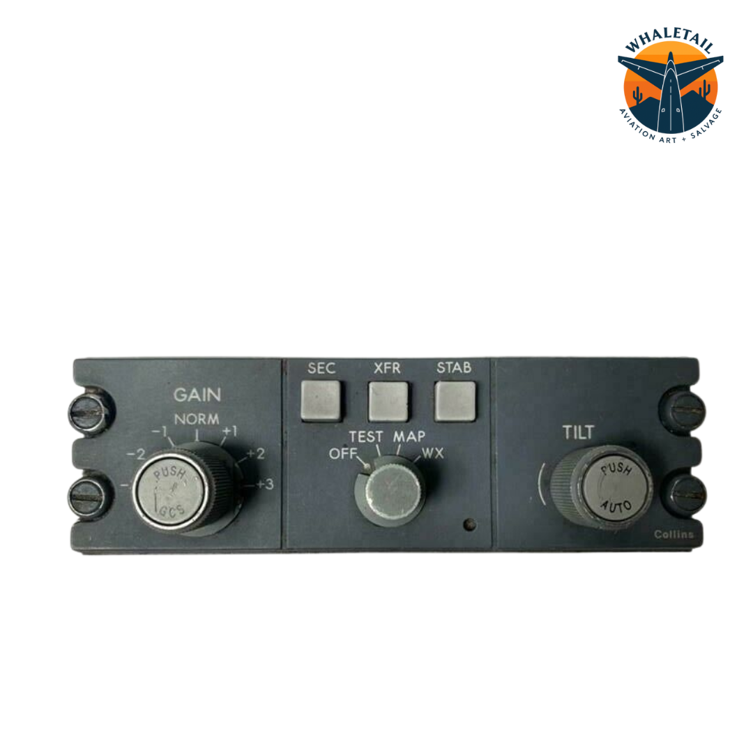 Original Bombardier CRJ-200 Weather Radar Panel out of the Flight Deck