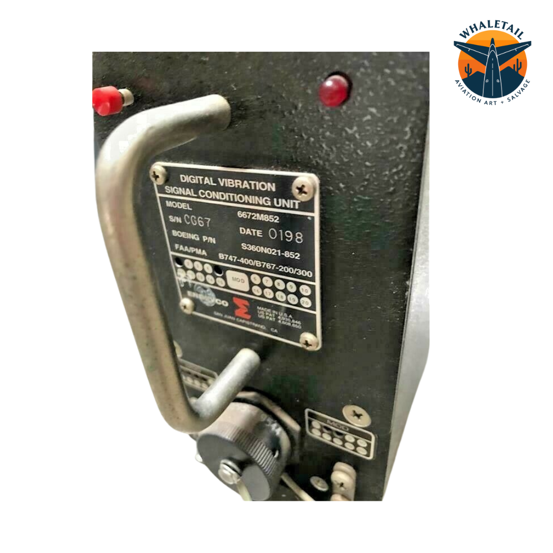 Original 747-400 Digital Vibration Signal Conditioning Unit