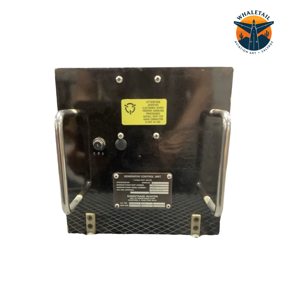 Original 747-400 Generator Control Unit out of the Avionics Bay