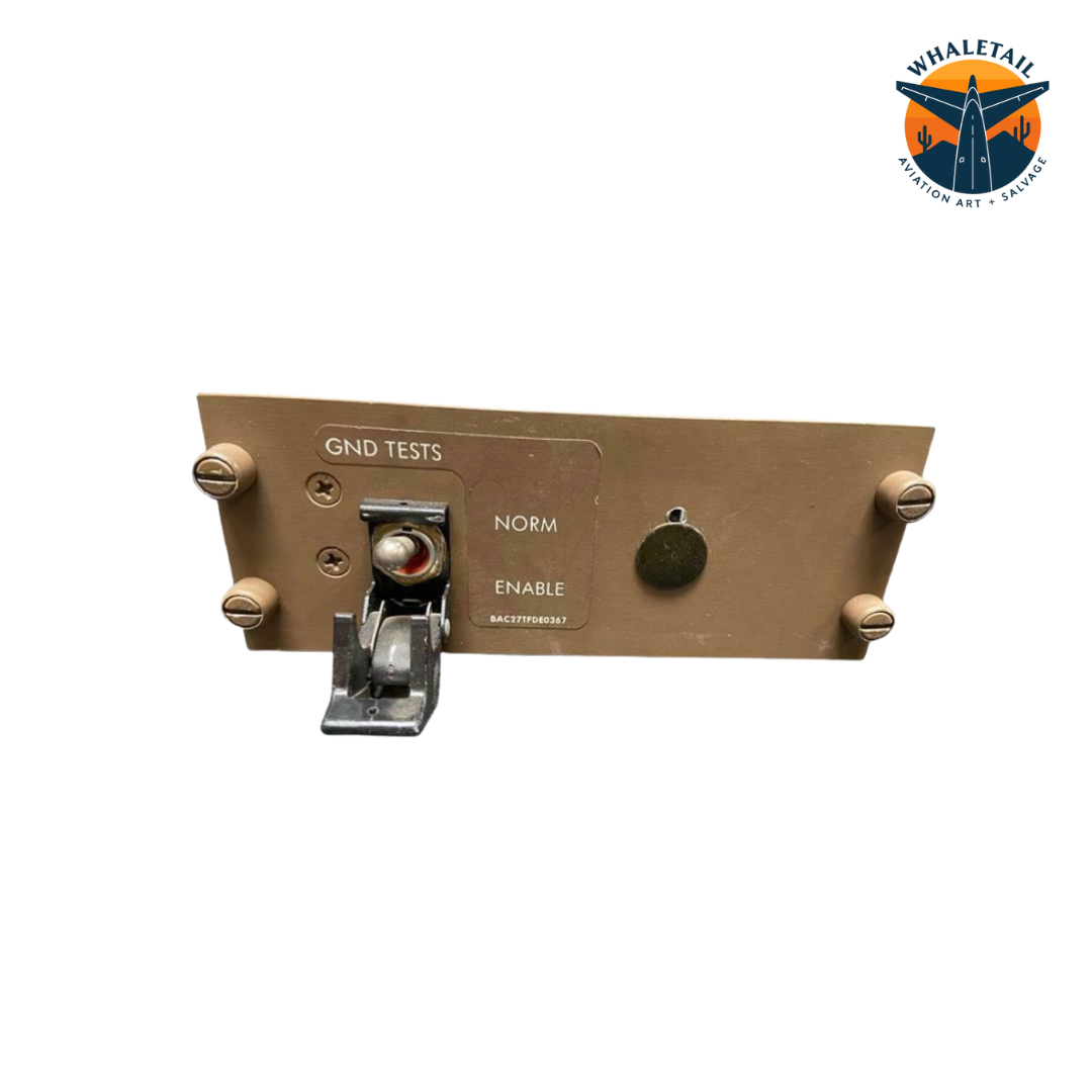 747-400 GND Test Switch from Flight Deck