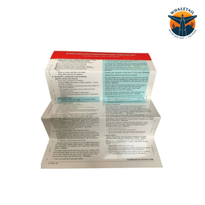 Evacuation Checklist with Holder