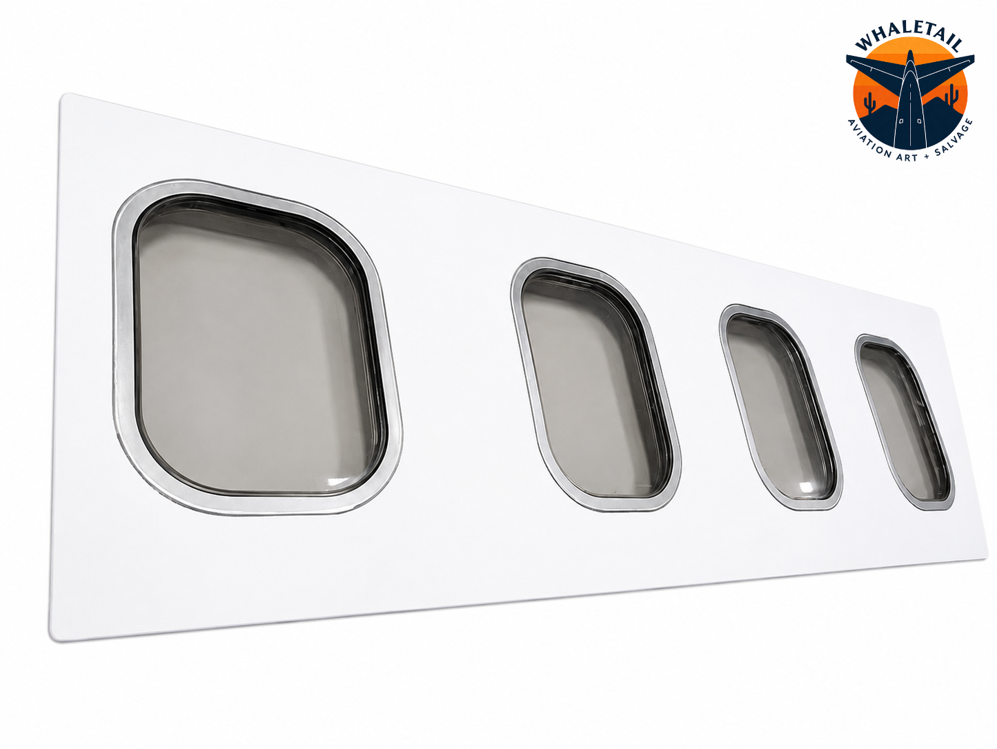 Boeing 747 Aircraft 4-Window Fuselage Section | Authentic Aircraft Display
