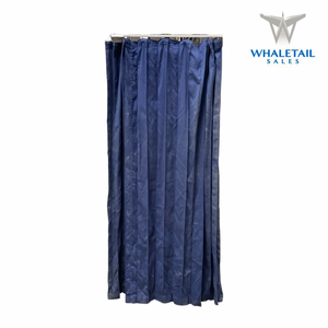 737-800 Curtain With Track-Blue 76”H x29”W