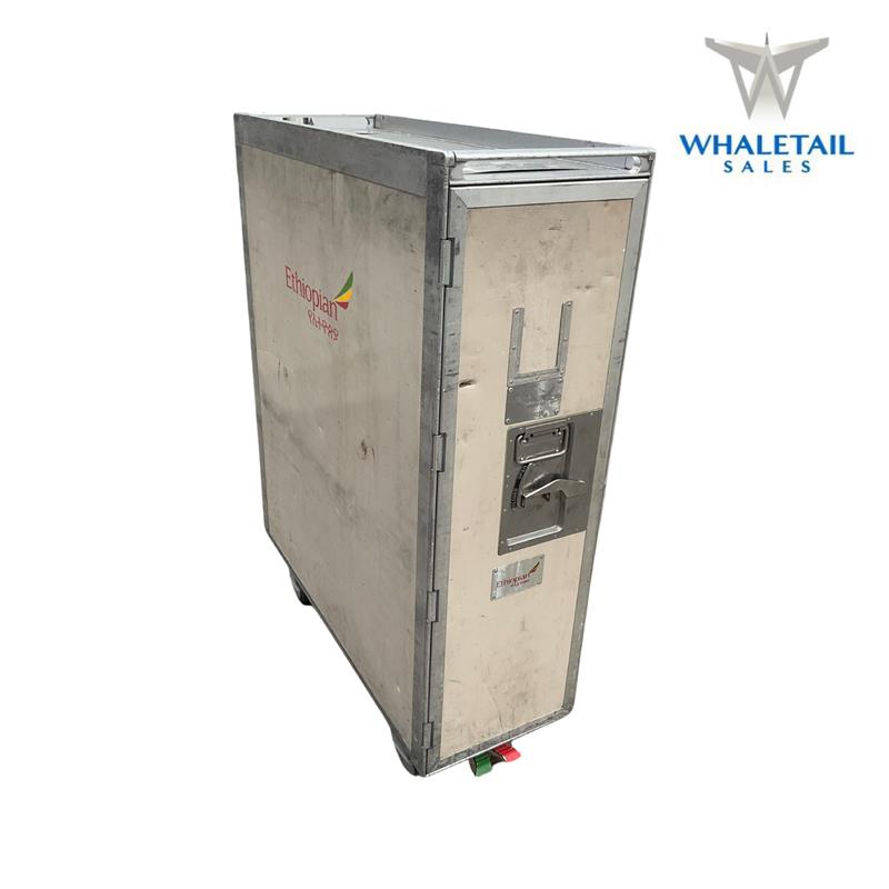 Ethiopian Full Size Galley Cart Cream Color